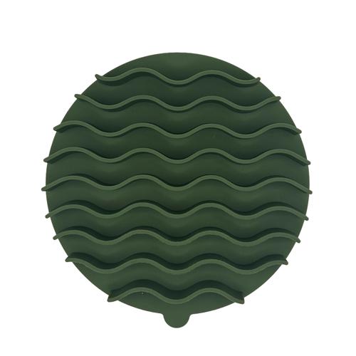 Dog - Slow Feeder Insert Olive Wave 15cm