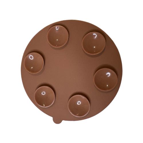 Dog - Slow Feeder Insert Mocha Hexagon 15cm