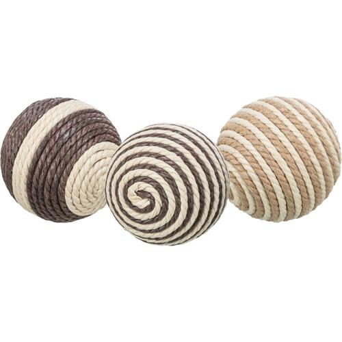 Cotton Yarn Rattling Ball 4.5cm - 42pk