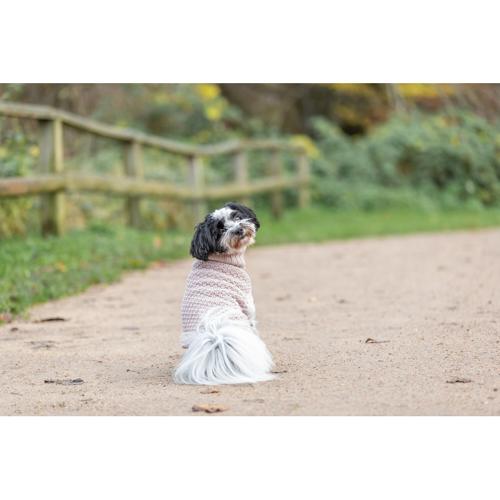 Dog Clothing - Norwood Pullover M: 45cm Blush