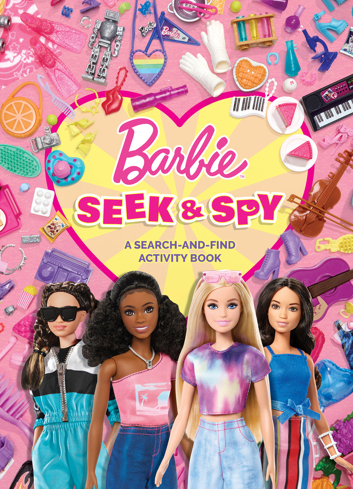 Barbie Seek and Spy: A Search-and-Find Activity Book - Mattel