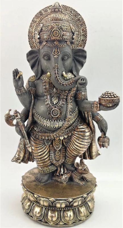 Ornament - Ganesh Standing Figurine (17cm)