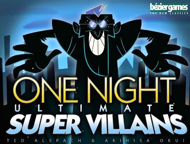 One Night Ultimate Super Villains - Board Game