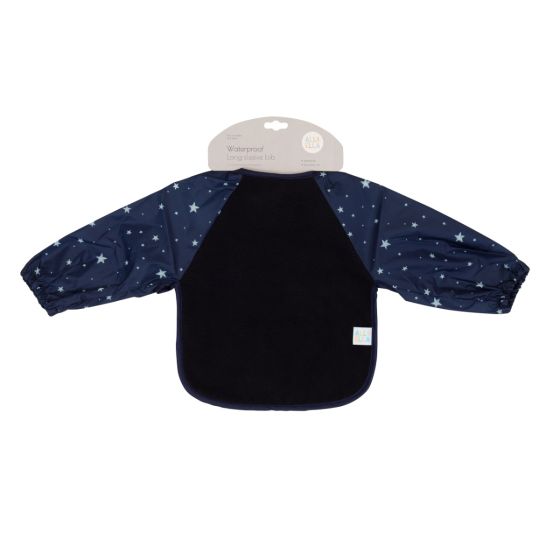 Long Sleeve Bib - Star Blue - All4Ella