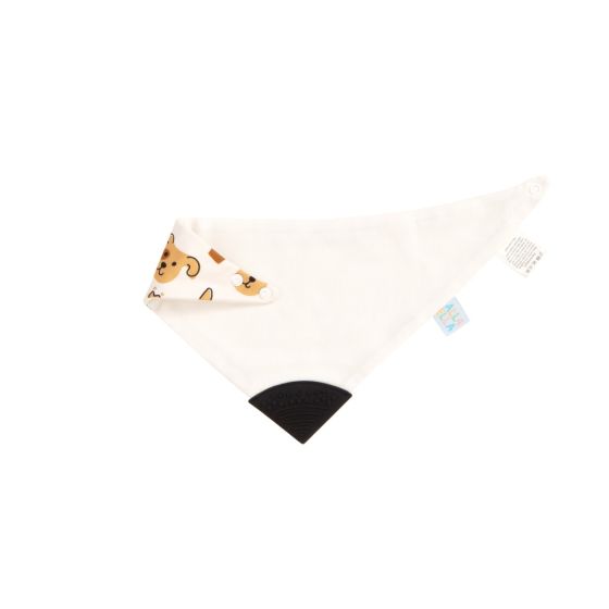 Bandana Bib With Silicone - Puppies - All4Ella