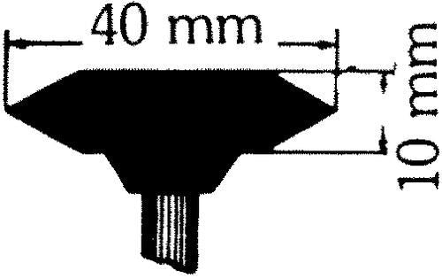 Norton A36 Mounted Point (Each)