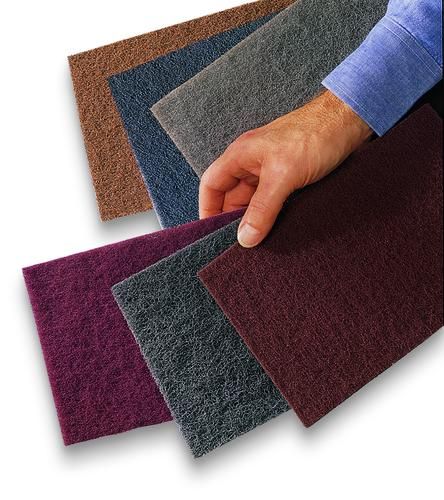 Hand Pad Scotchbrite - 7447 Maroon (Each)