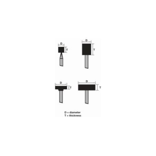 Point Mounted W220 - 25 x 25 x 6.4mm
