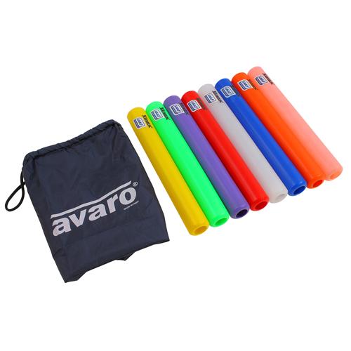 Relay Batons Set 8 Snr Plastic