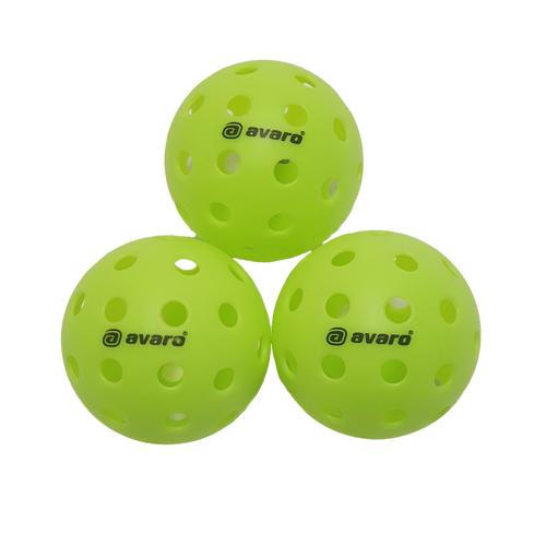 Avaro Outdoor Pickle Balls – set of 3