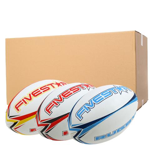 Fivestar Rugby Ball Sz5 Carton (50)