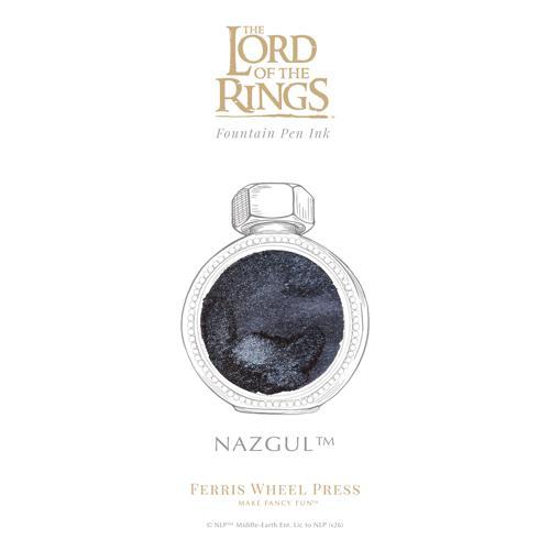 Lord of the Rings Nazgl Fountain Pen and 38ml Ink Set Ferris Wheel Press