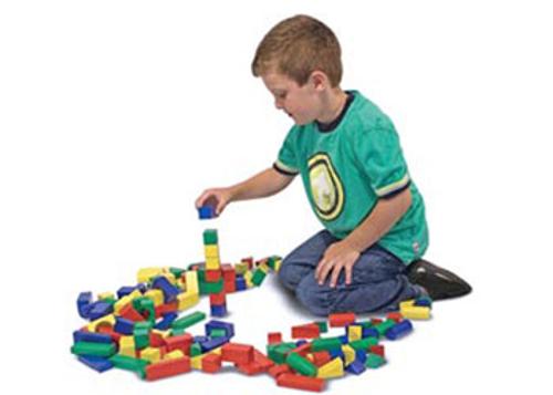 Melissa & Doug - 100 Wood Block Set