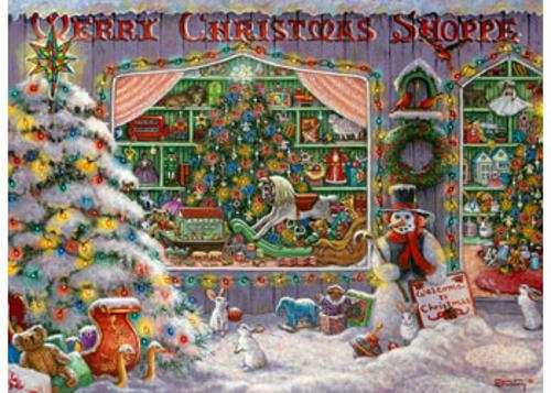 Ravensburger The Christmas Shop Puzzle 500 Pieces