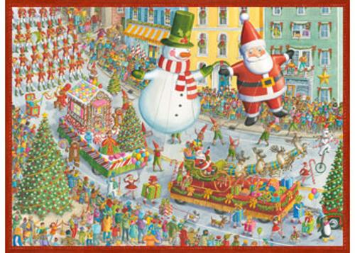 Ravensburger Here Comes Christmas! Puzzle 500 Pieces