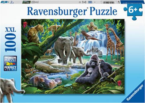 Ravensburger Jungle Animals Puzzle 100 Pieces