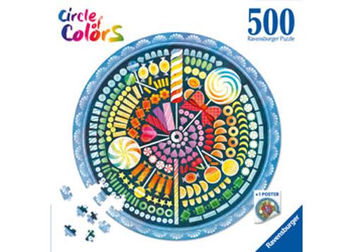 Ravensburger Candy Circle Puzzle 500 Pieces