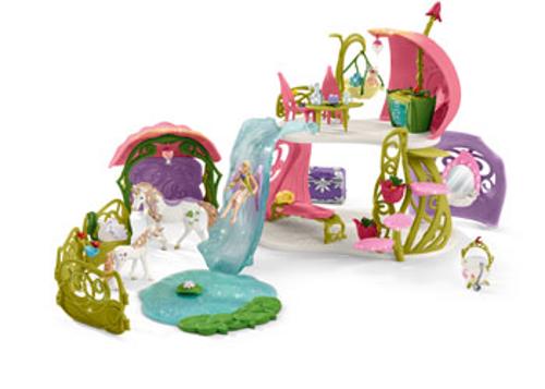 Schleich - Glittering Flower House Playset