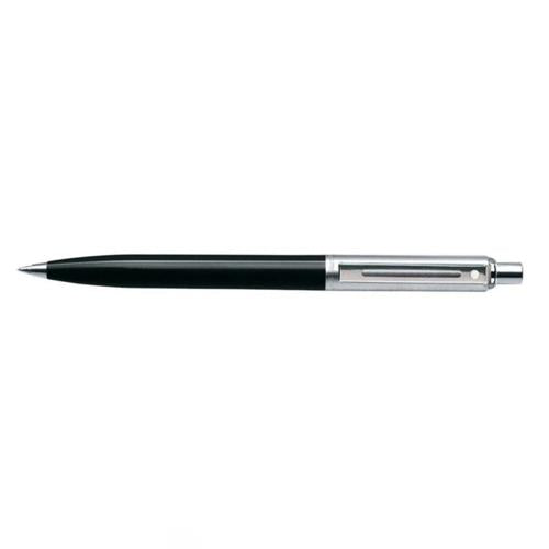 SHEAFFER SENTINEL GLOSS BLACK/CHROME CAP/TRIM BALLPOINT PEN
