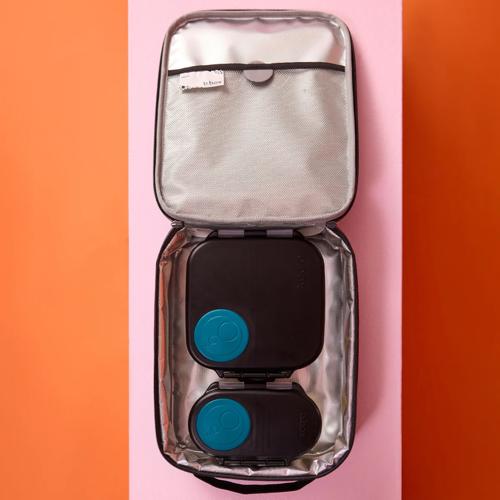 BBOX FLEXI INSULATED LUNCH BAG BLACK WASHABLE