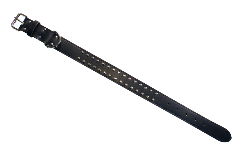 Dog Collar - Bull Mastiff Collar 45mm - Black 80cm