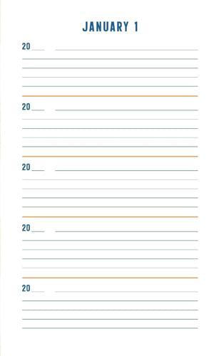 Pendleton One Line a Day A Five-Year Memory Book