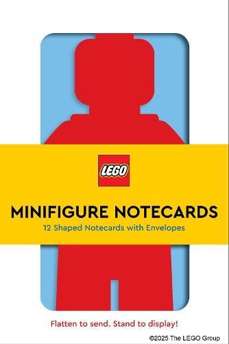 LEGO Minifigure Shaped Notecards with Envelopes
