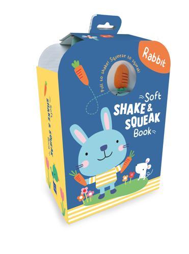 Soft Shake & Squeak Book: Rabbit