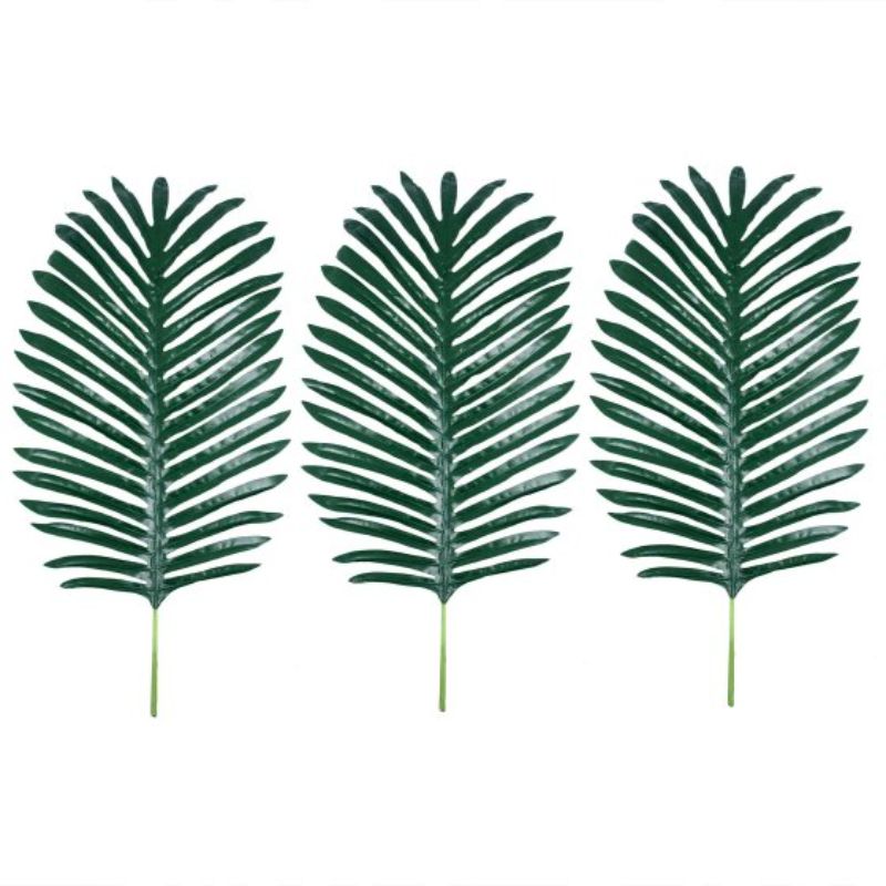 Tiki Tropics Palm Leaf Foliage Stems Decoration Kit - Pack of 5