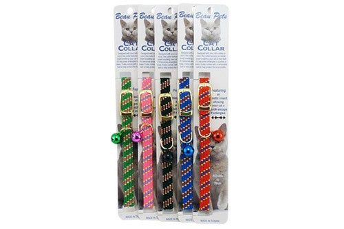 Cat Safety Collar - Nylon Dotted