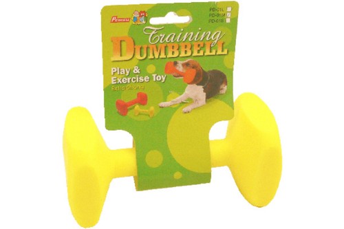 Dog - Neon Nylon Dumbbell - 15cm
