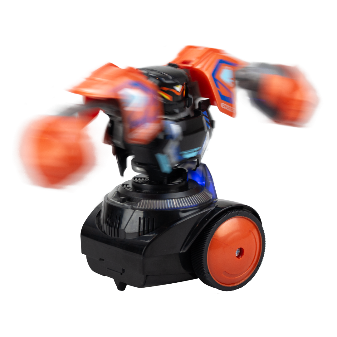 Dynamic battling robot with 360° Punch, LED indicators, and Tornado Combo Punch for exciting multiplayer experiences.