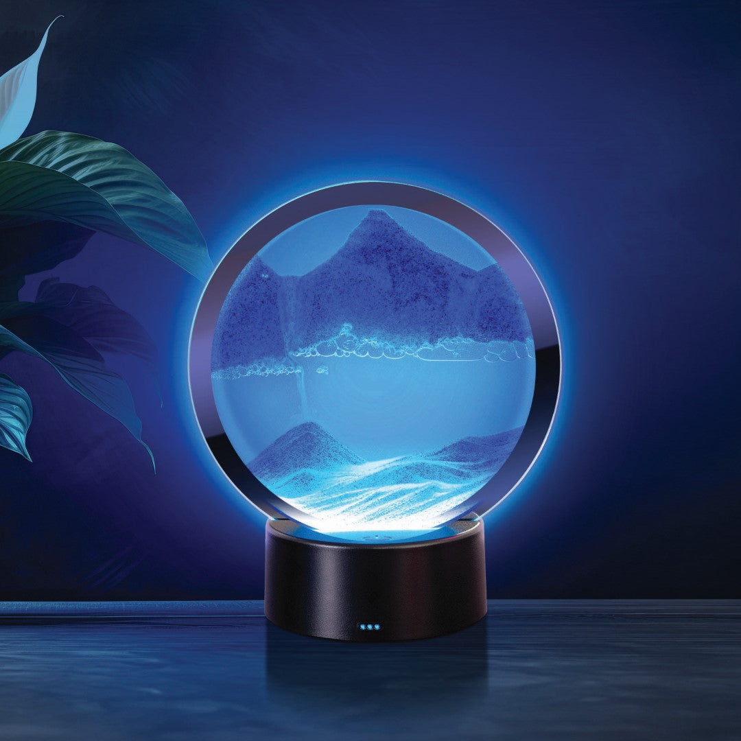 LED Sand Art - Blue (19cm)