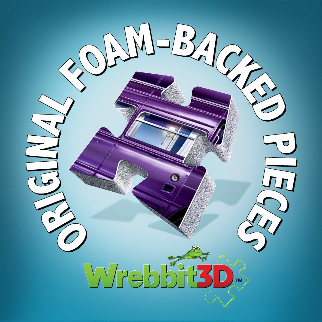 3D Jigsaw Puzzle - WREBBIT 3D THE KNIGHT BUS