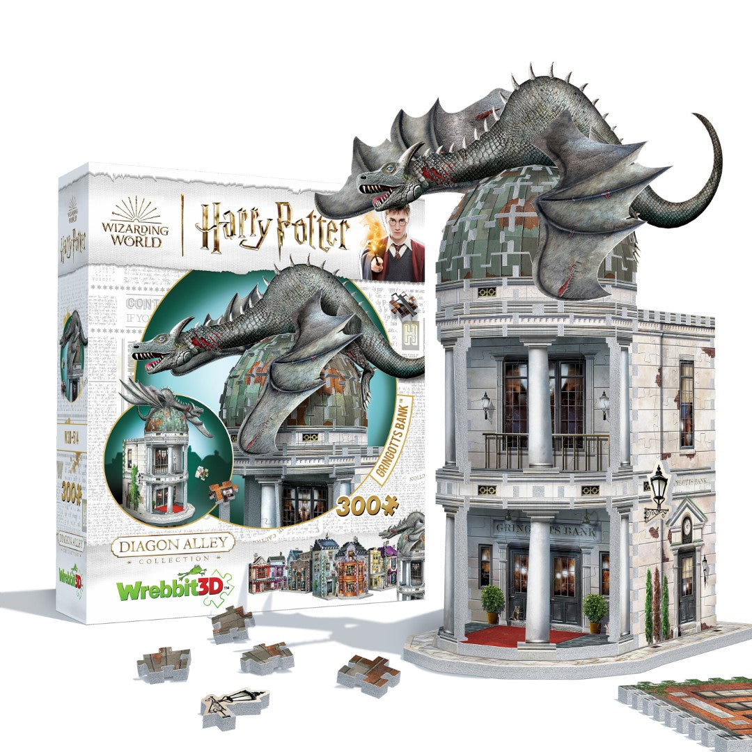 3D Jigsaw Puzzle - WREBBIT3D GRINGOTTS BANK