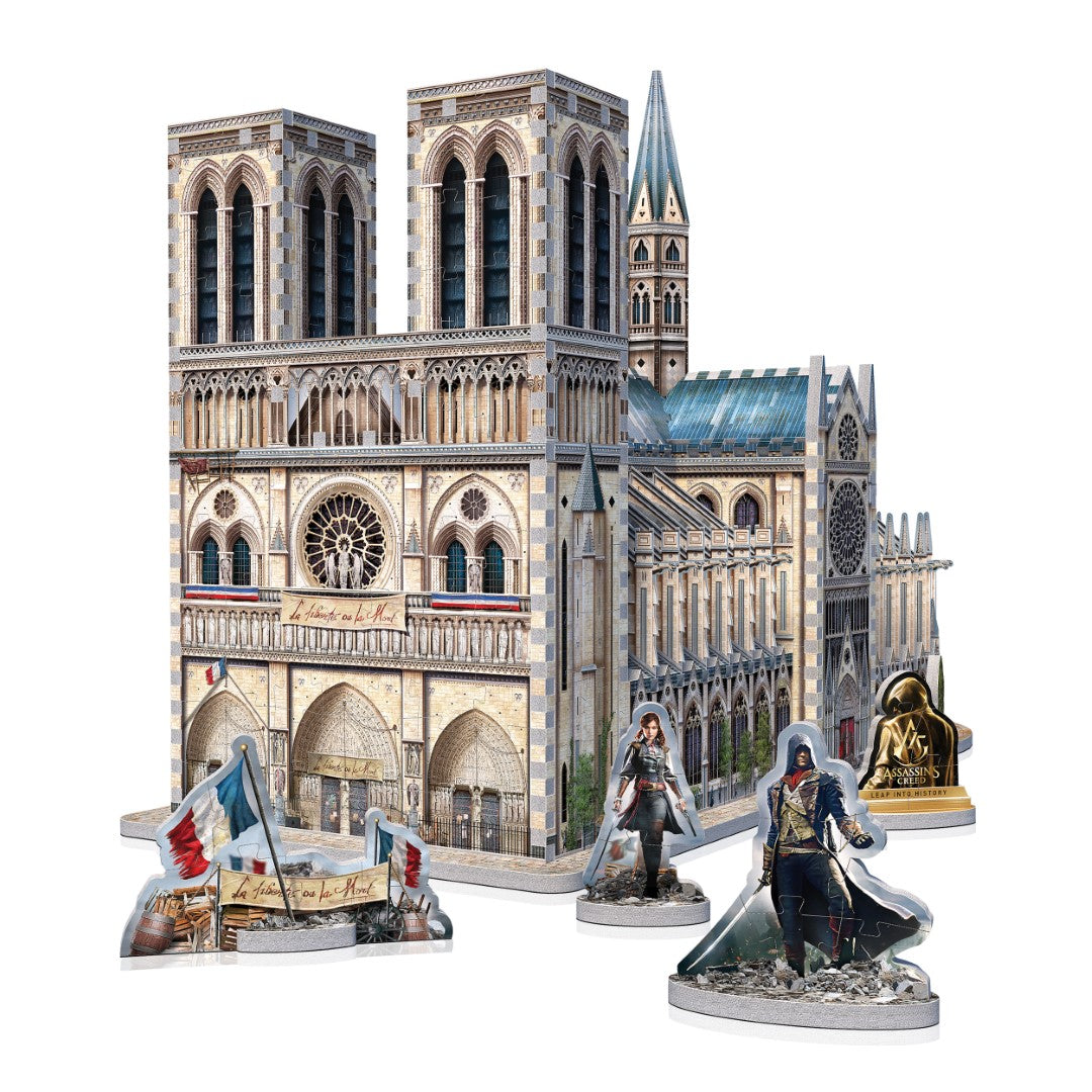 3D Jigsaw Puzzle - WREBBIT 3D ASSASSIN'S CREED UNITY NOTRE DAME