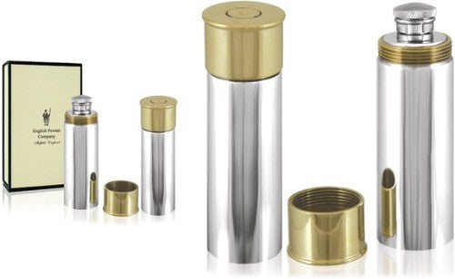 Shotgun Shell Flask (Pewter)