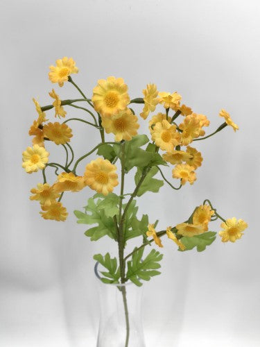 Artificial Mini Wild Daisy Spray X 30 (Orange)