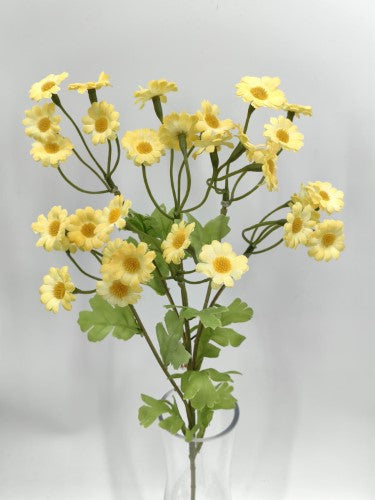 Artificial Mini Wild Daisy Spray X 30 (Yellow)