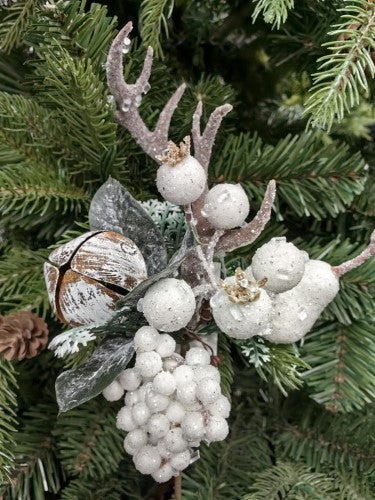 Artificial Antique Pick with Bell & Antler