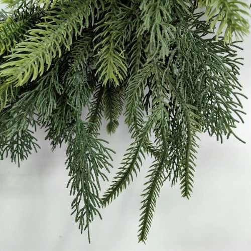 Artificial Real touch Mixed Pine Wreath (24")