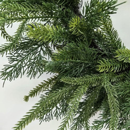 Artificial Real touch Mixed Pine Wreath (24")