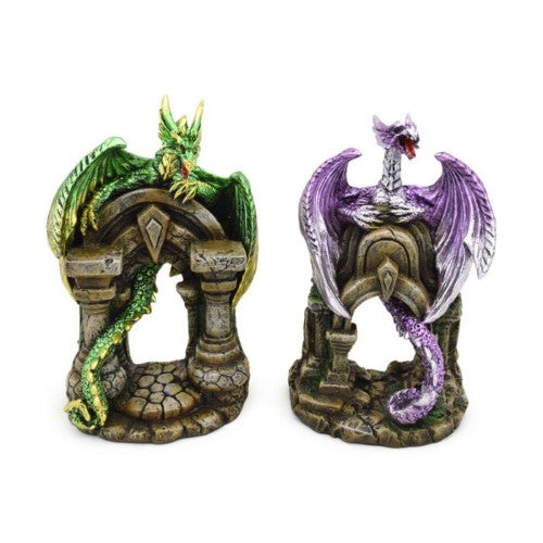 Ornament - Dark Legends Guardians of the Gateway Dragon (Set of 2 Assorted)