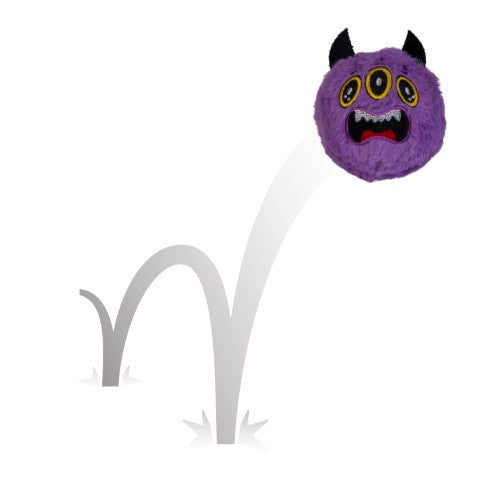 Plush Bouncing Ball - Monster (Set of 12 Assorted)