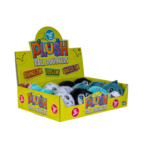 Plush Bouncing Ball - Sea Animal (Set of 12 Assorted)