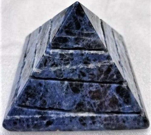 Crystal Pyramid - Blue Vein Jasper (270g)