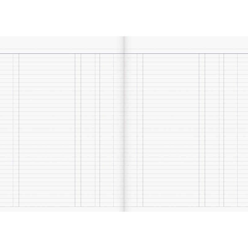 Red limp cover Milford A4 Journal with 26 eco-friendly leaves for precise accounting and record-keeping.