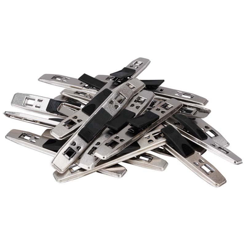 Silver FM Lever Arch Compressor Bar with locking clamp for secure file compression and archiving.