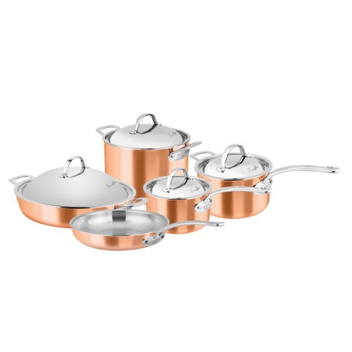 Induction Cookware Set - 5pc Chasseur Escoffier