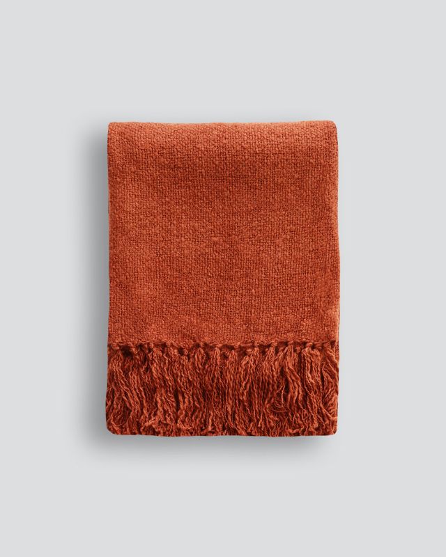 Serenade Throw - Butterscotch 125x150cm - OLLO